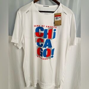 NIKE RUNNING SHIRT- 2023 Chicago Marathon, Men- LARGE NWT